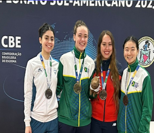 Mackenzista conquista medalha de ouro em campeonato Sul-Americano de Esgrima