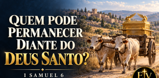 Quem pode permanecer diante do Deus santo